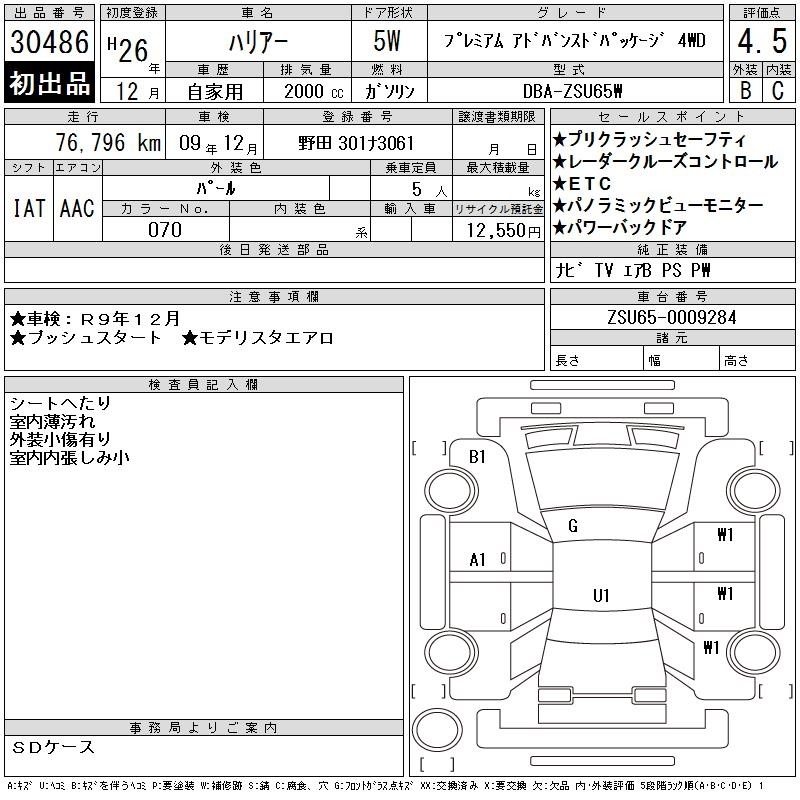 TOYOTA HARRIER
