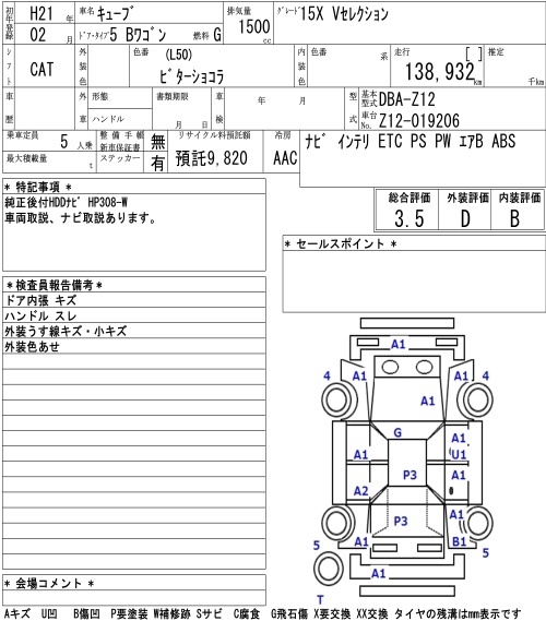 NISSAN CUBE