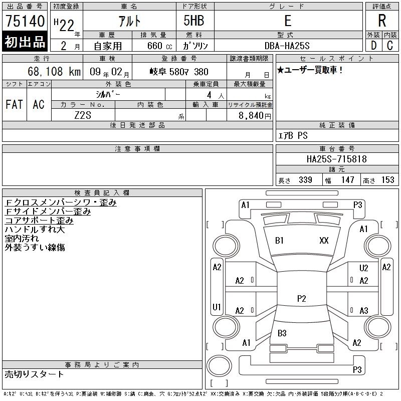 SUZUKI ALTO