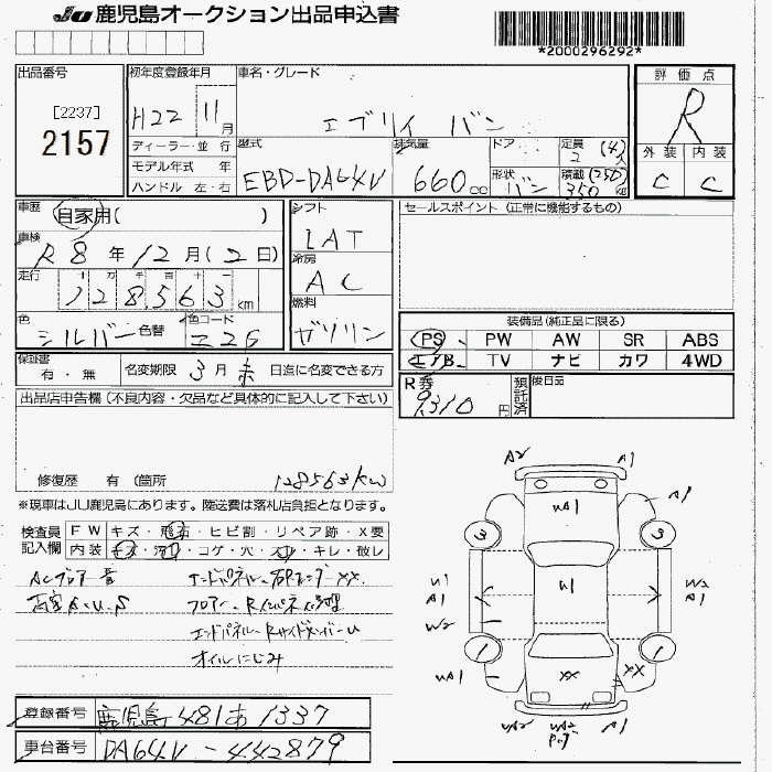 SUZUKI EVERY