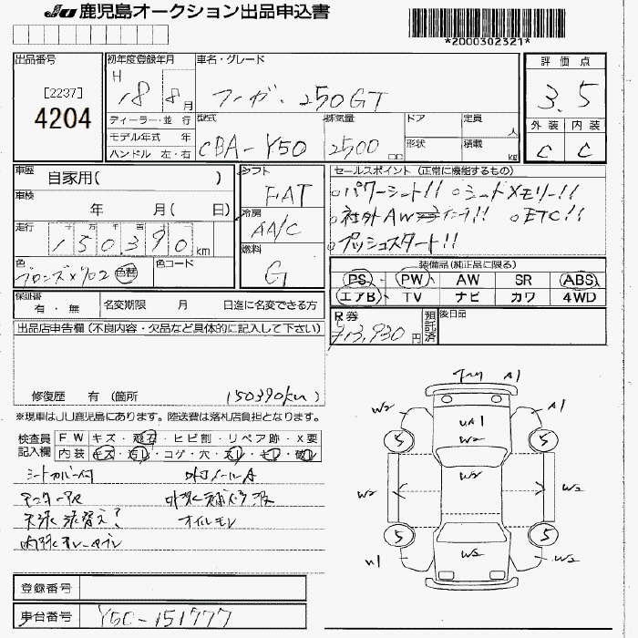 NISSAN FUGA