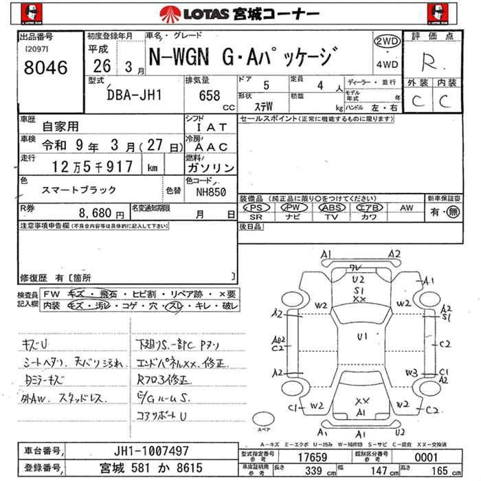 HONDA N-WGN