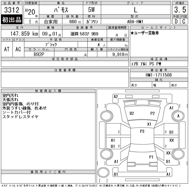 HONDA VAMOS