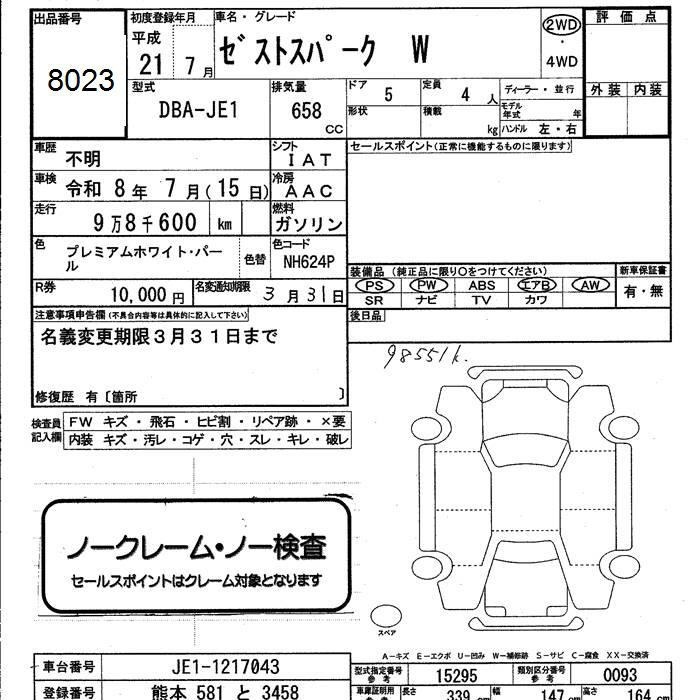 HONDA ZEST