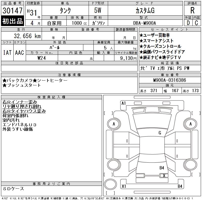 TOYOTA TANK