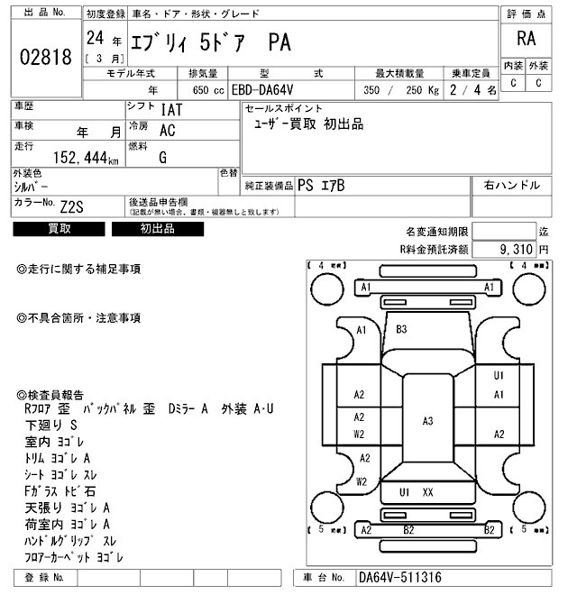 SUZUKI EVERY