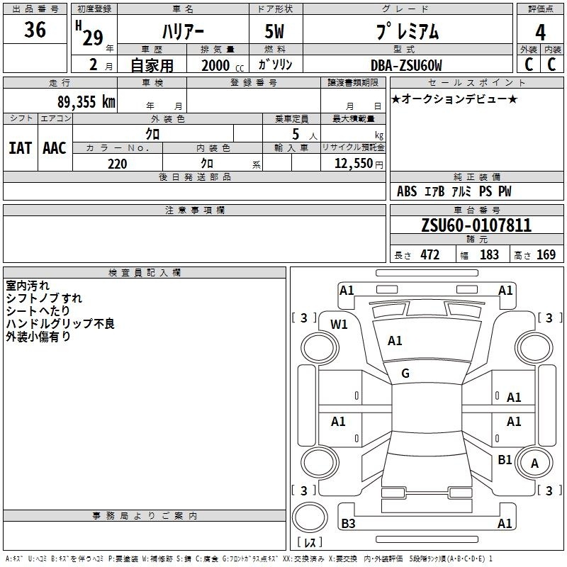 TOYOTA HARRIER