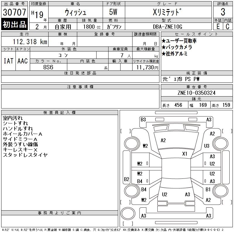 TOYOTA WISH