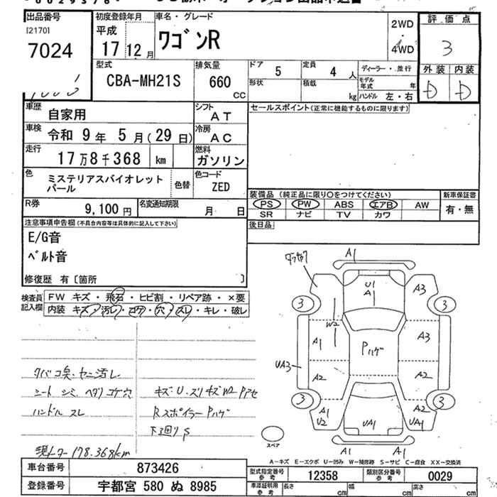 SUZUKI WAGON R