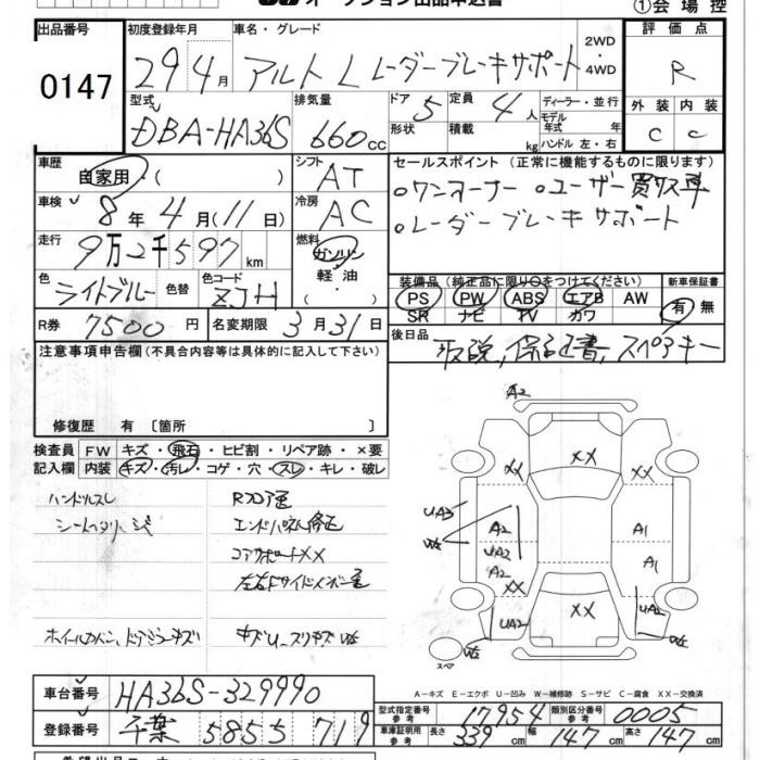 SUZUKI ALTO