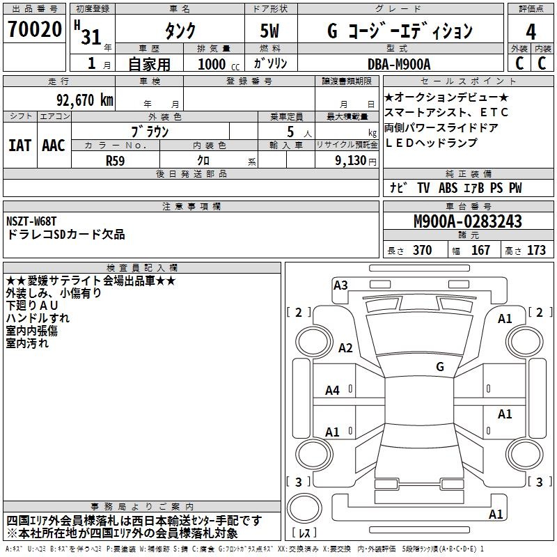 TOYOTA TANK