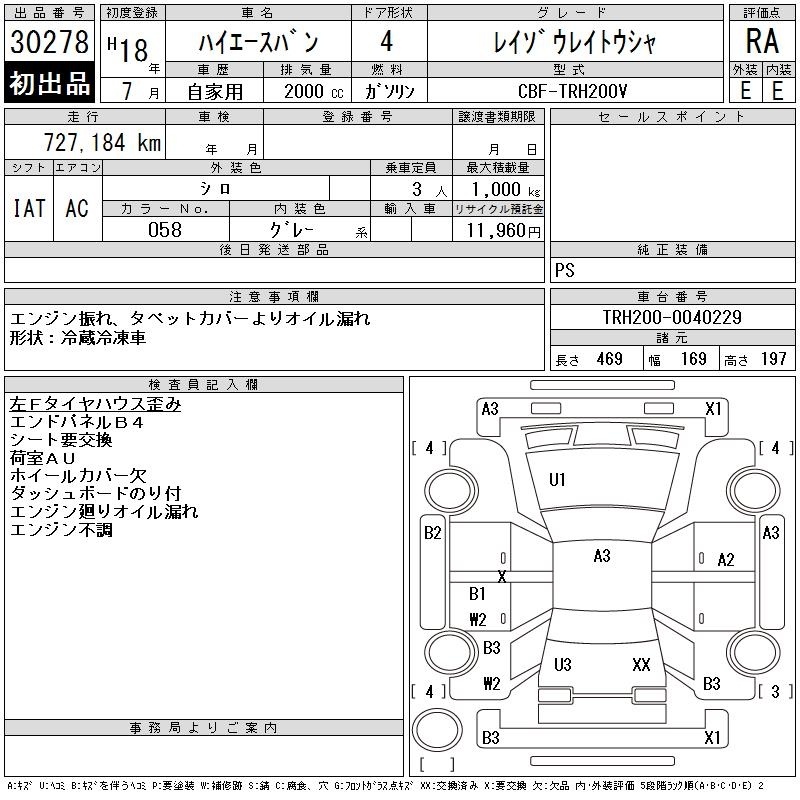 TOYOTA REGIUS ACE