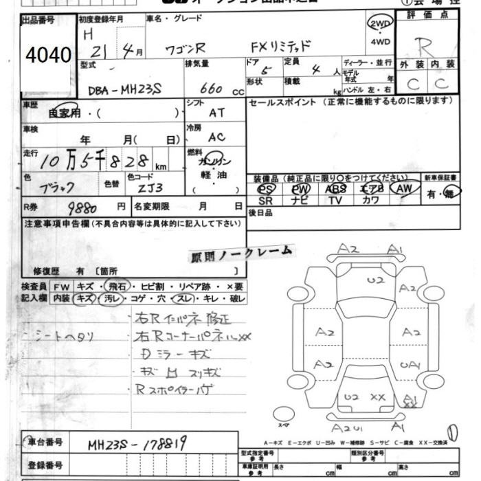 SUZUKI WAGON R