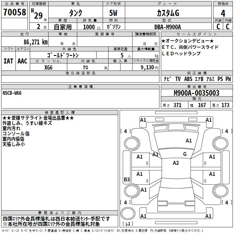 TOYOTA TANK