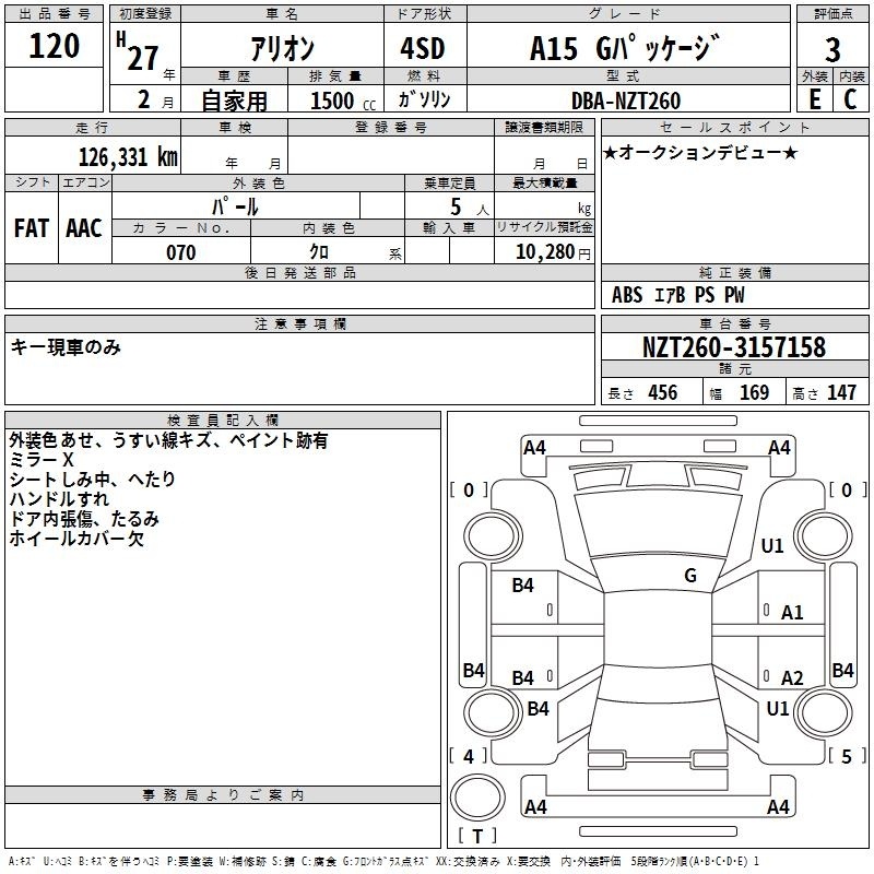 TOYOTA ALLION