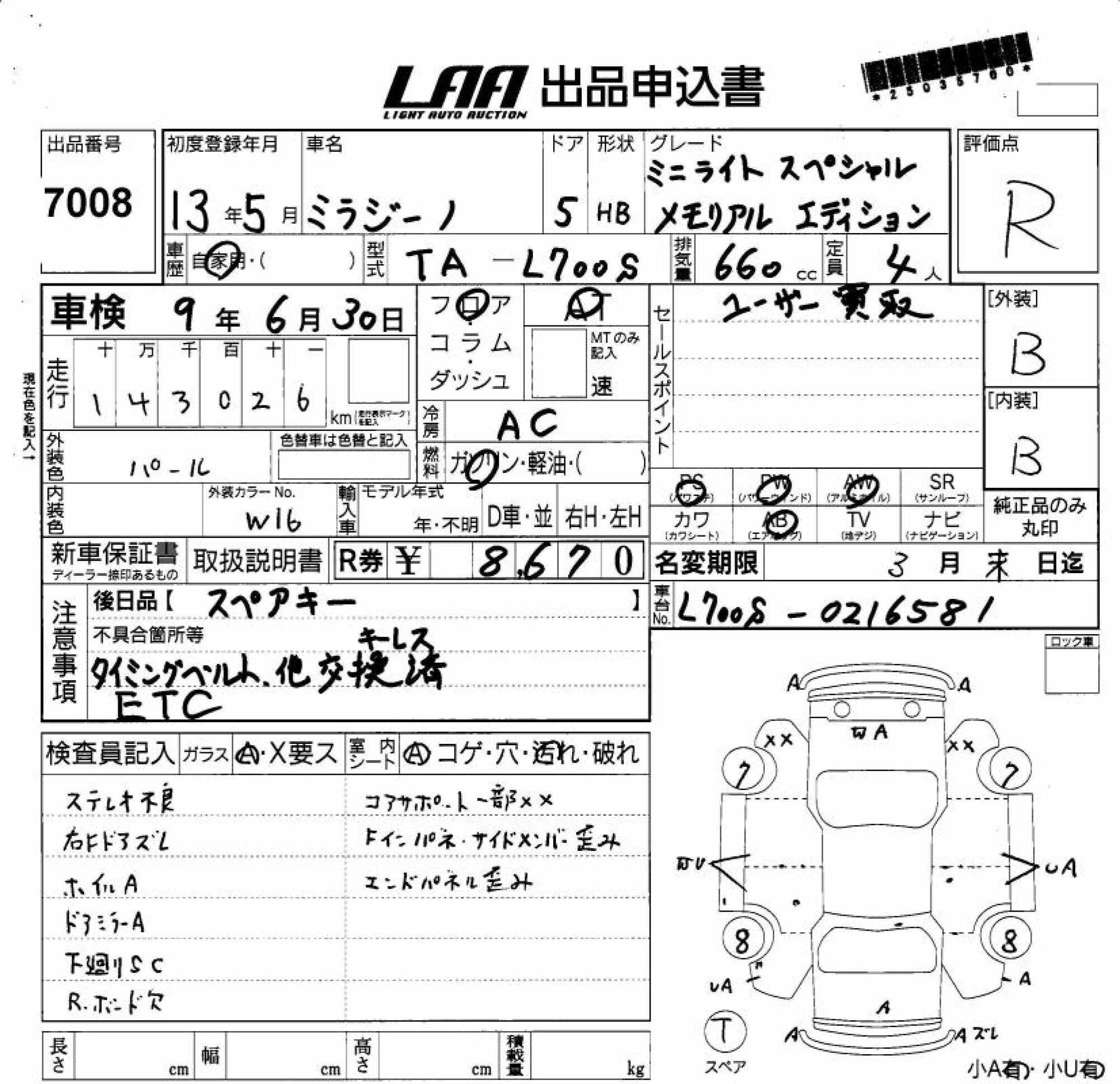 DAIHATSU MIRA GINO