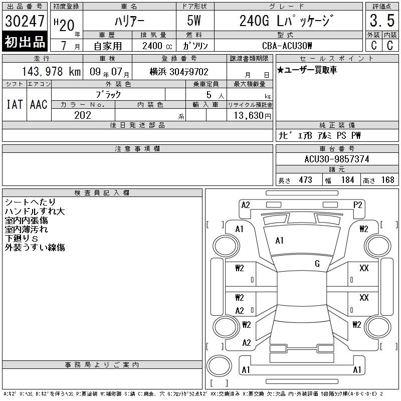 TOYOTA HARRIER