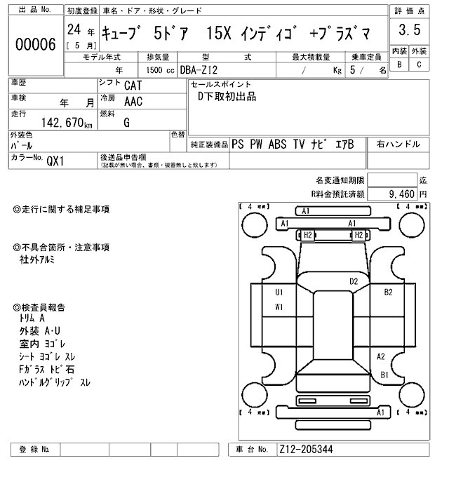 NISSAN CUBE