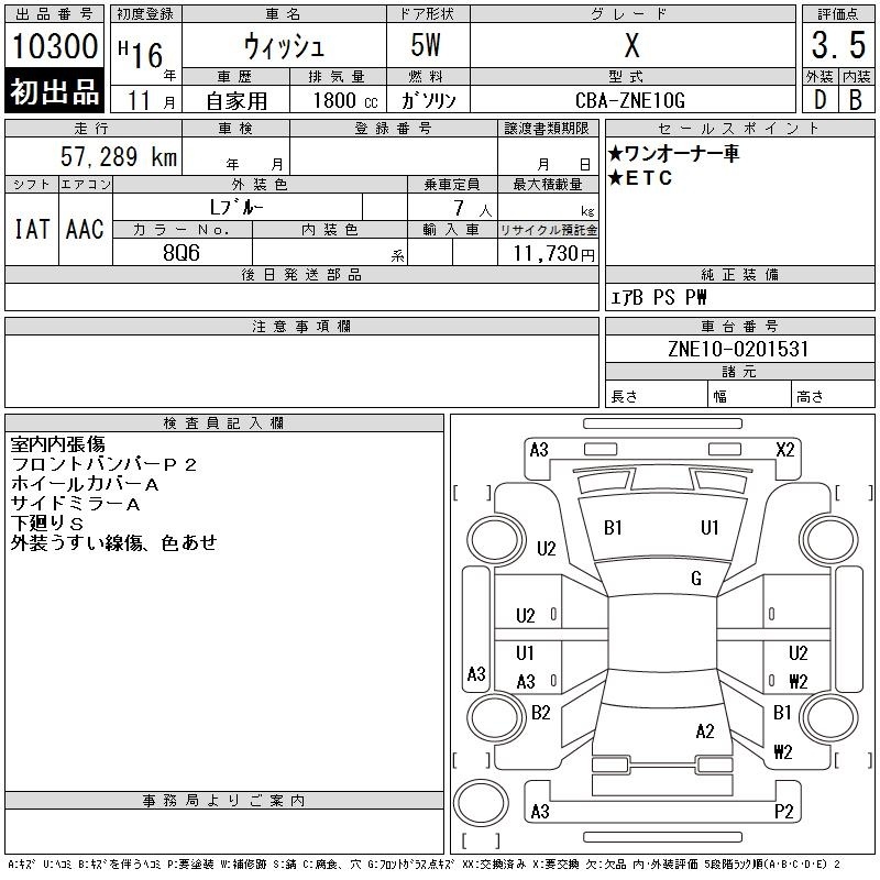 TOYOTA WISH