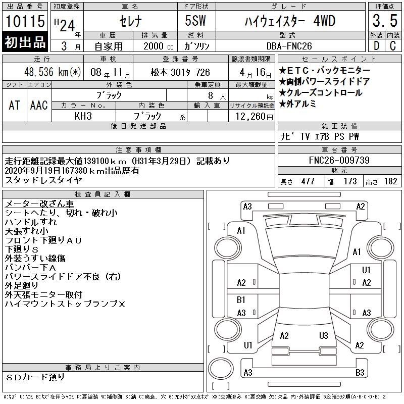 NISSAN SERENA
