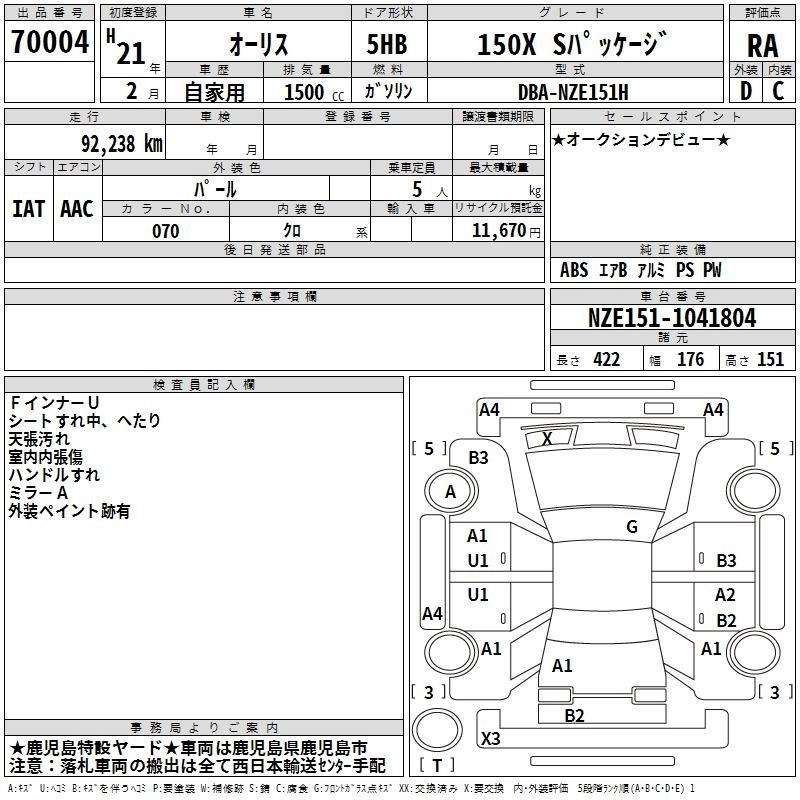 TOYOTA AURIS
