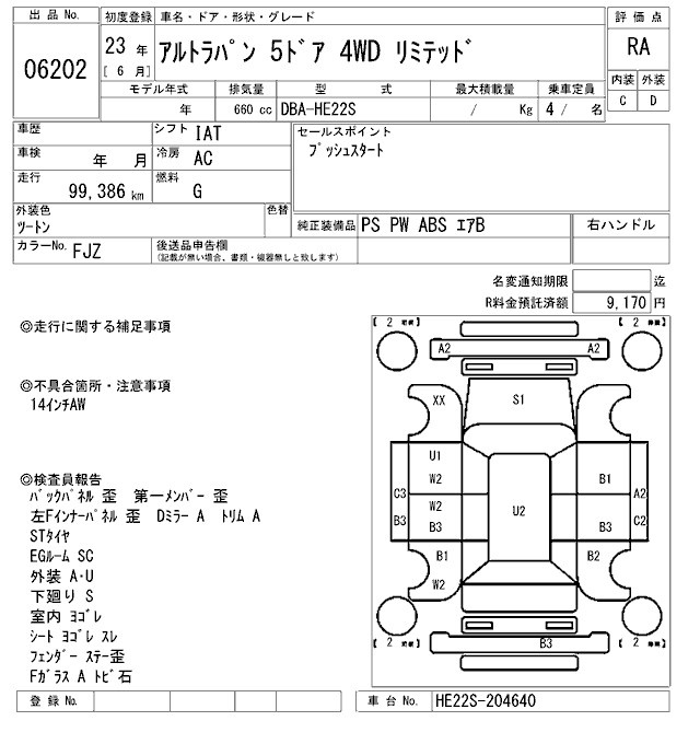 SUZUKI ALTO LAPIN