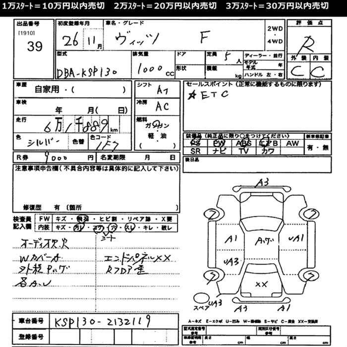 TOYOTA VITZ