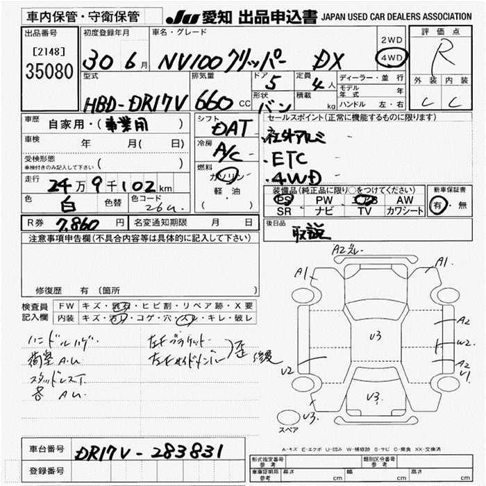 NISSAN NV100 CLIPPER
