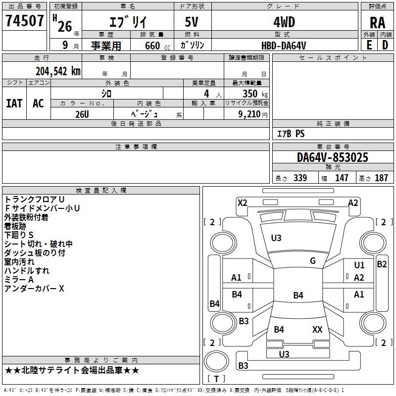 SUZUKI EVERY