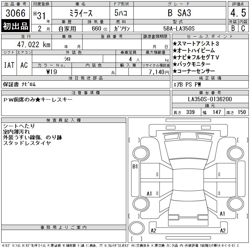 DAIHATSU MIRA E:S