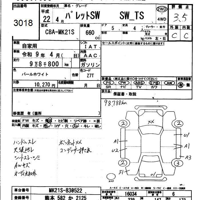 SUZUKI PALETTE