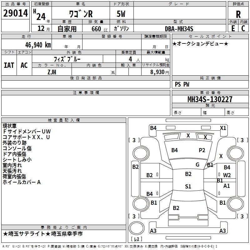 SUZUKI WAGON R