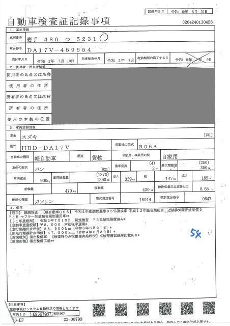 SUZUKI EVERY