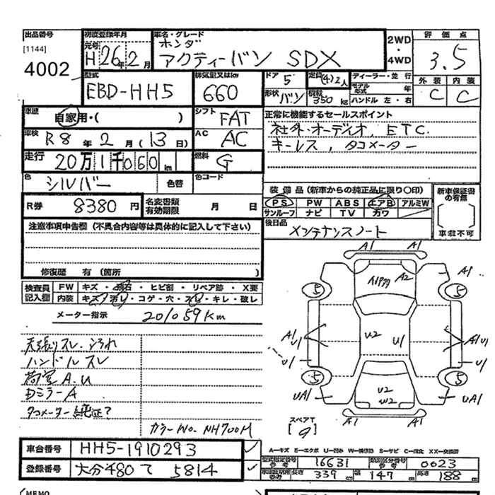 HONDA ACTY
