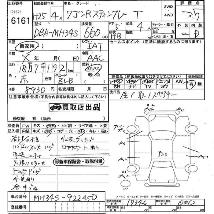 SUZUKI WAGON R