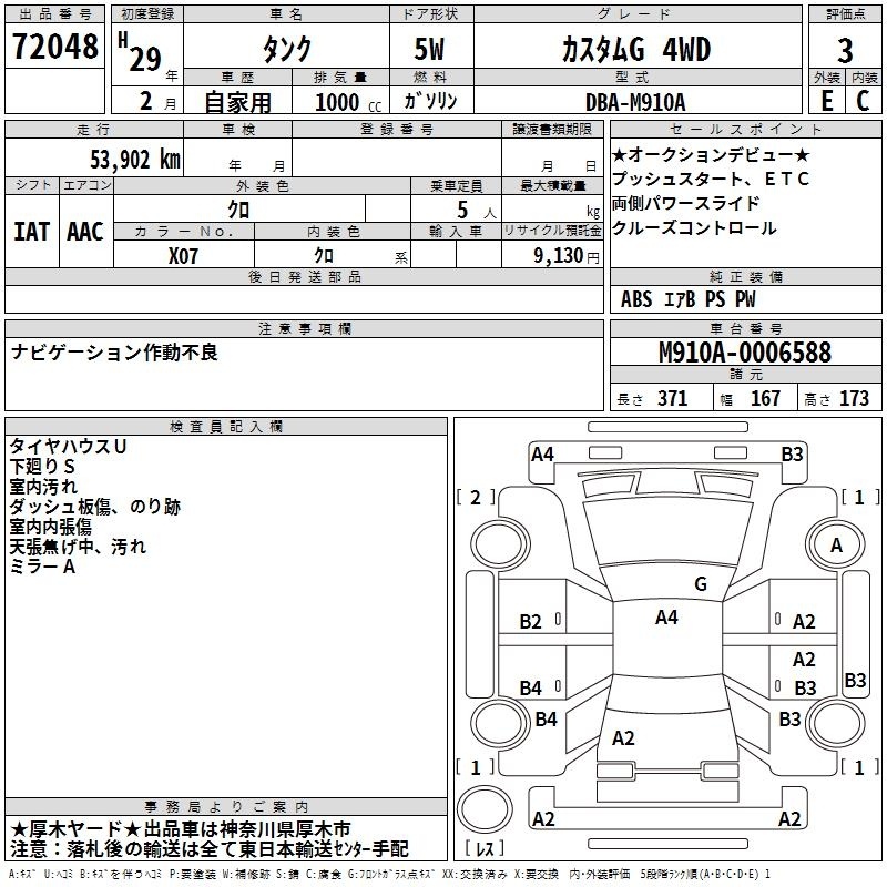 TOYOTA TANK
