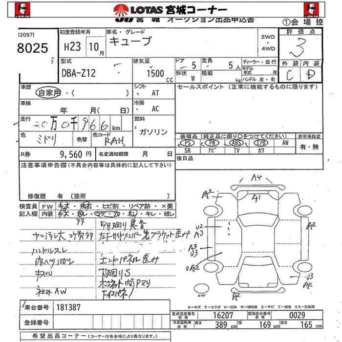 NISSAN CUBE