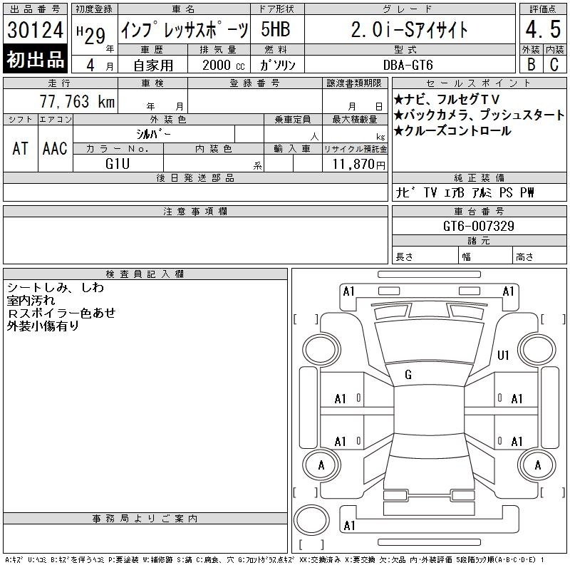 SUBARU IMPREZA