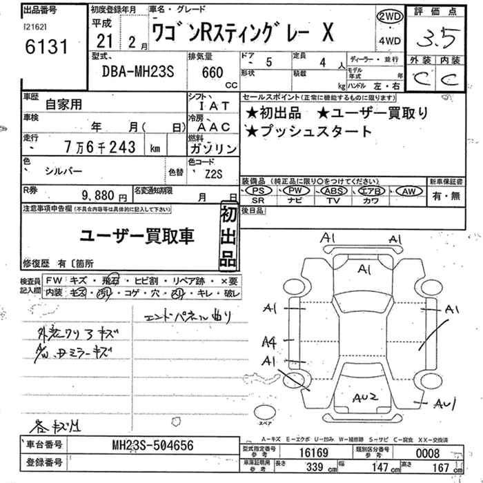 SUZUKI WAGON R