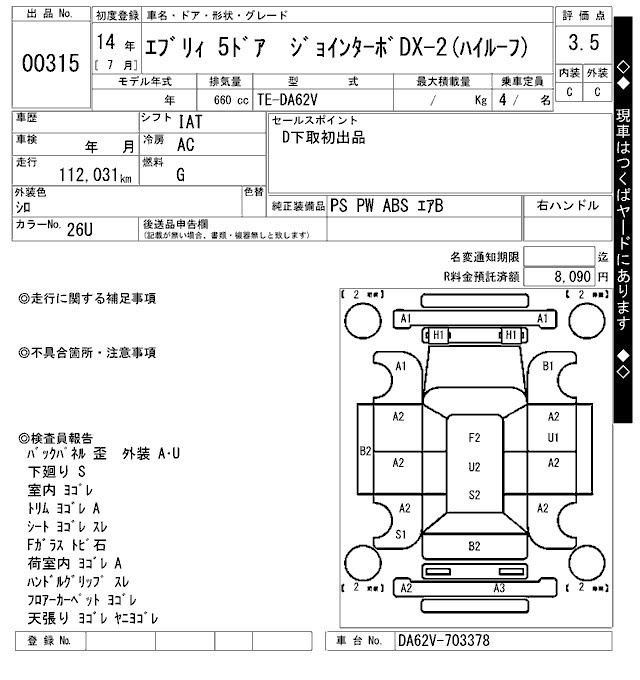 SUZUKI EVERY