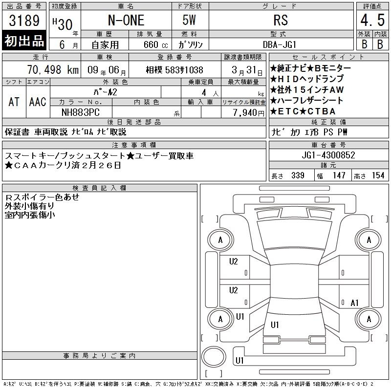 HONDA N-ONE