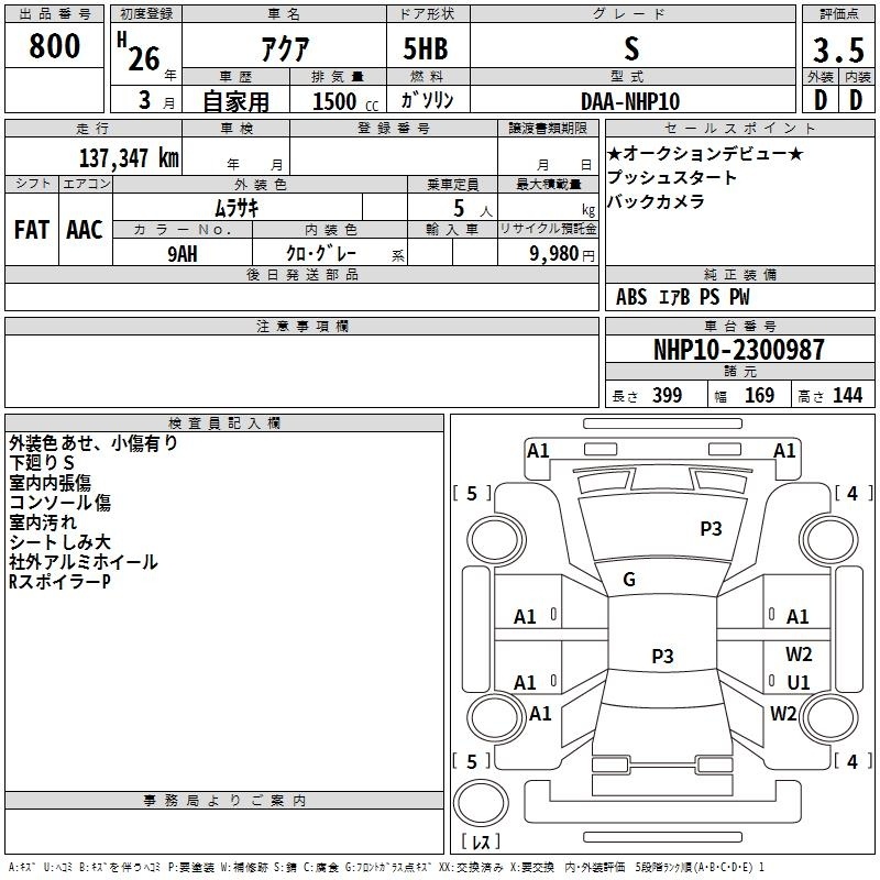 TOYOTA AQUA