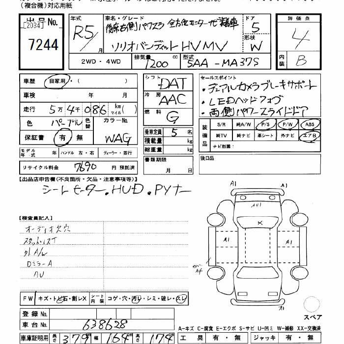 SUZUKI SOLIO