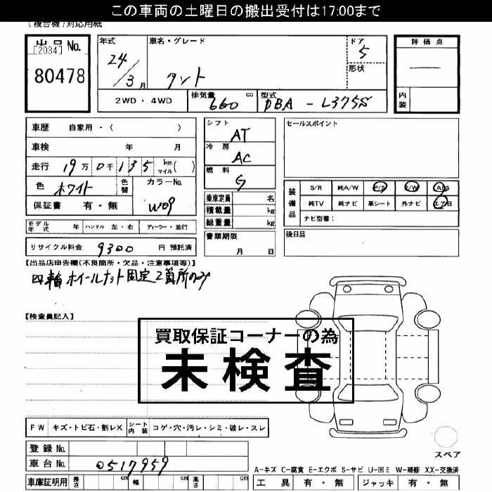 DAIHATSU TANTO
