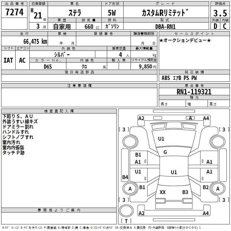 SUBARU STELLA
