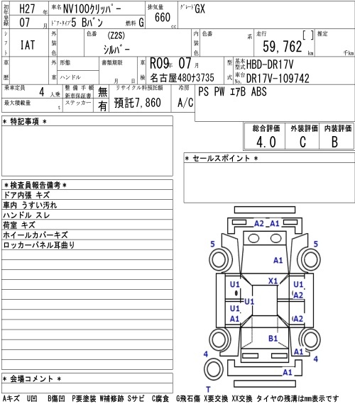 NISSAN NV100 CLIPPER