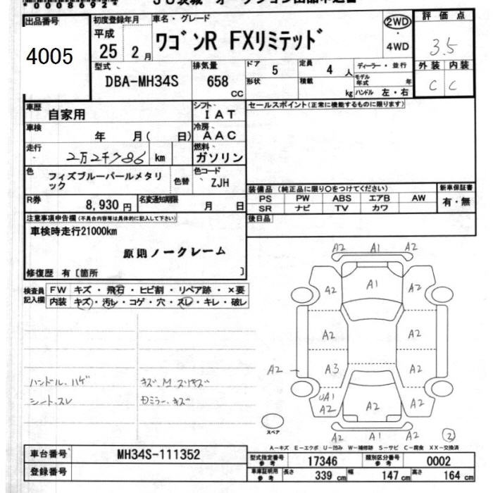 SUZUKI WAGON R