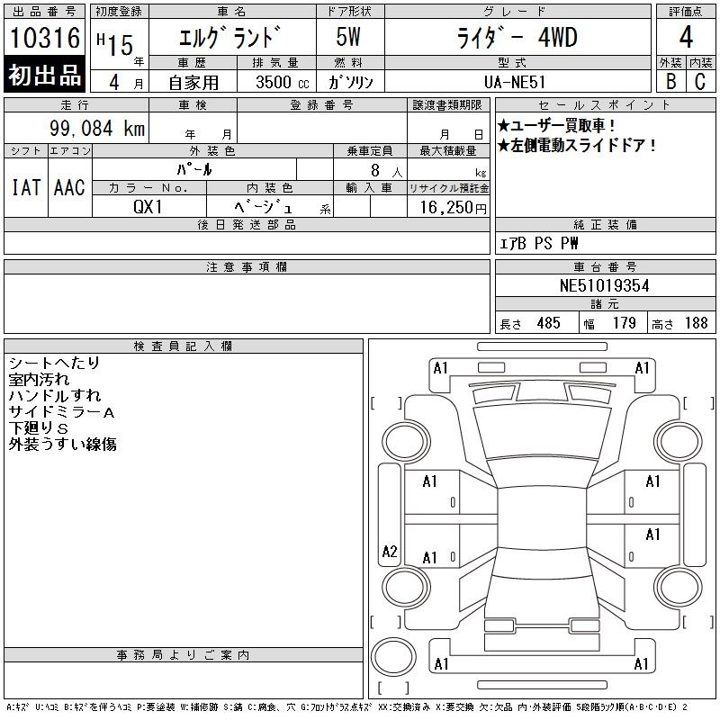 NISSAN ELGRAND