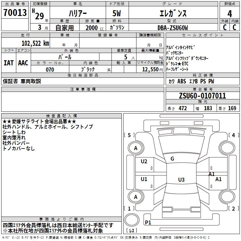 TOYOTA HARRIER