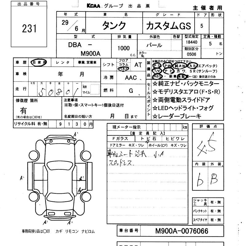 TOYOTA TANK